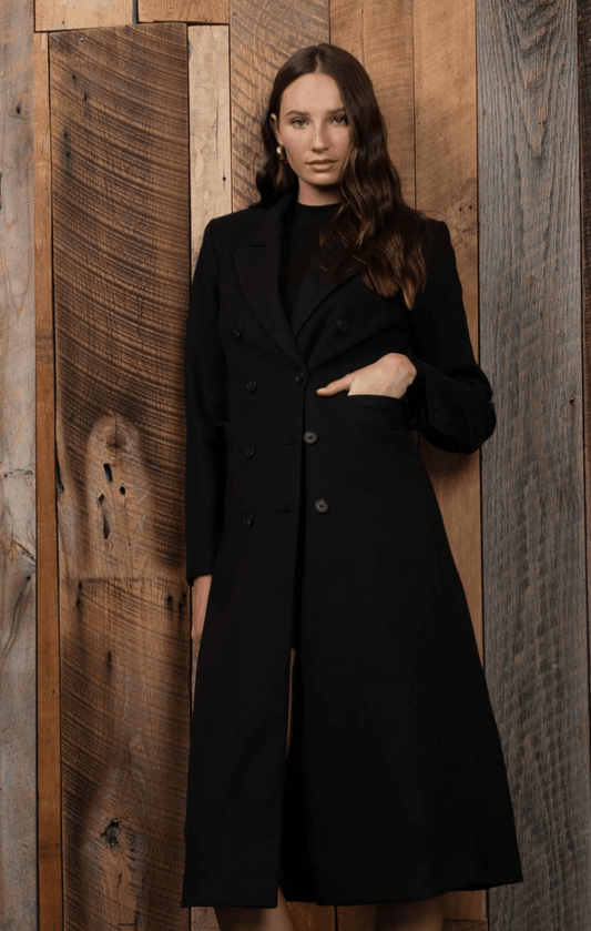 Divina Long Coat - Madmoizelle Closet