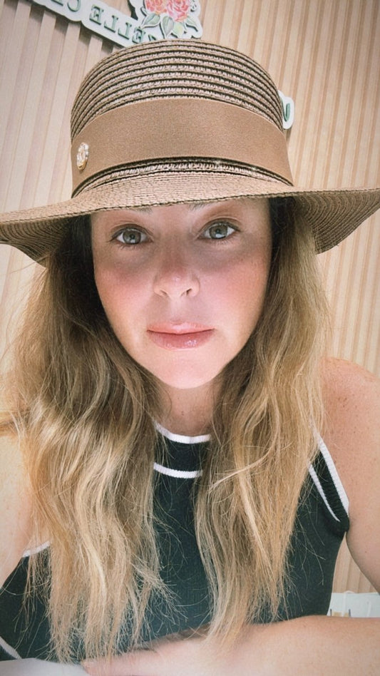 Elsa Straw beach hat - Madmoizelle Closet