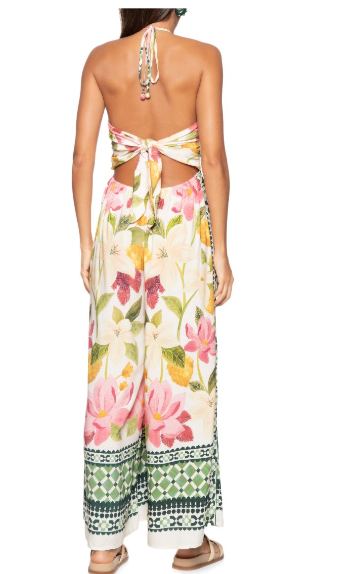 FLORAL FARM JUMPSUIT BIRIBA - Madmoizelle Closet