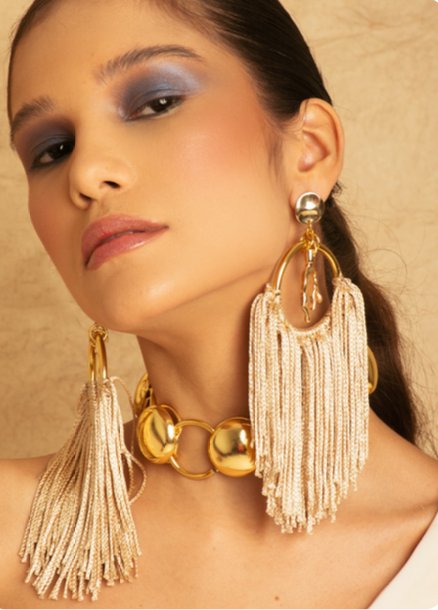 Lorena Luxury 18k Filled Earrings - Madmoizelle Closet